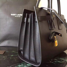 Load image into Gallery viewer, Yves Saint Laurent Small Sac De Jour Bag In Black Leather
