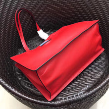 Load image into Gallery viewer, Prada Etiquette Tote Bag In Red Calf Leather
