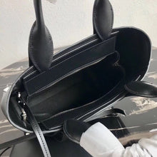 Load image into Gallery viewer, Prada Ouverture Small Tote Bag In Black Calfskin
