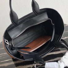 Load image into Gallery viewer, Prada Ouverture Large Tote Bag In Camel Calfskin
