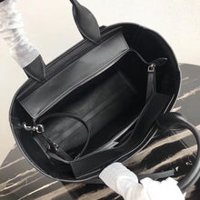 Load image into Gallery viewer, Prada Ouverture Large Tote Bag In Black Calfskin
