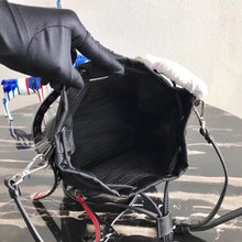 Load image into Gallery viewer, Prada Bucket Shoulder Bag In Black Nylon 1BH038
