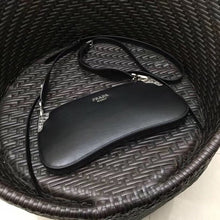 Load image into Gallery viewer, Prada Black Sidonie Leather Shoulder Bag
