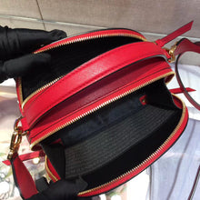 Load image into Gallery viewer, Prada Odette Red Saffiano Leather Bag
