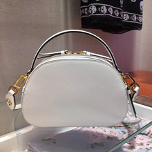 Load image into Gallery viewer, Prada Odette White Saffiano Leather Bag
