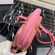 Load image into Gallery viewer, Prada Odette Heart Bag In Pink Saffiano Leather
