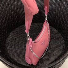 Load image into Gallery viewer, Prada Re-Edition 2005 Shoulder Bag In Pink Nylon
