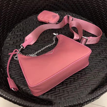 Load image into Gallery viewer, Prada Re-Edition 2005 Shoulder Bag In Pink Nylon
