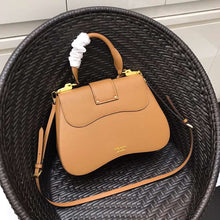 Load image into Gallery viewer, Prada Camel Large Sidonie Saffiano Leather Bag
