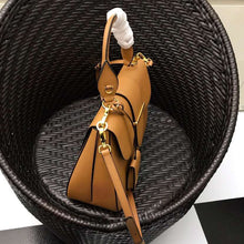 Load image into Gallery viewer, Prada Camel Large Sidonie Saffiano Leather Bag

