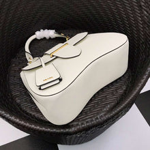 Load image into Gallery viewer, Prada White Large Sidonie Saffiano Leather Bag
