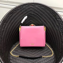 Load image into Gallery viewer, Prada Belle Bag In Pink/Black Calf Leather
