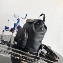 Load image into Gallery viewer, Prada Backpack In Black Grained Calfskin
