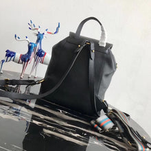 Load image into Gallery viewer, Prada Backpack In Black Grained Calfskin
