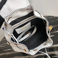 Load image into Gallery viewer, Prada Backpack In White Grained Calfskin
