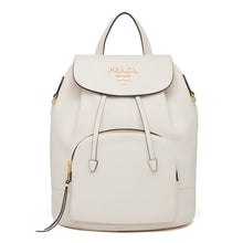 Load image into Gallery viewer, Prada Backpack In White Grained Calfskin
