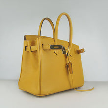Load image into Gallery viewer, Hermes Birkin 30cm Togo Leather Handbags Yellow Golden
