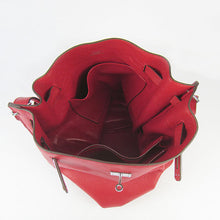 Load image into Gallery viewer, Hermes Nappa Leather Shoulder Bag H2804 red Silver

