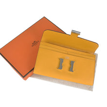 Load image into Gallery viewer, Hermes Wallet H6023 Wallet Yellow

