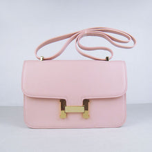 Load image into Gallery viewer, Hermes calf Leather Message Bag H020 pink golden
