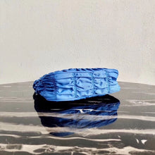 Load image into Gallery viewer, Prada Hobo Mini Bag In Blue Nylon
