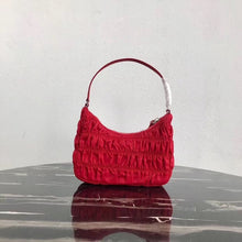 Load image into Gallery viewer, Prada Hobo Mini Bag In Red Nylon
