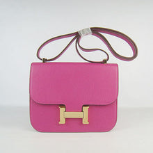 Load image into Gallery viewer, Hermes Constance Cowskin Leather Bag H017 peach golden
