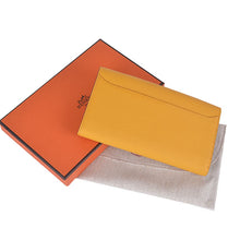 Load image into Gallery viewer, Hermes Wallet H6023 Wallet Yellow
