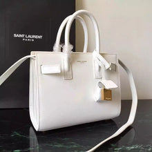 Load image into Gallery viewer, Yves Saint Laurent Nano Sac De Jour Bag In White Leather
