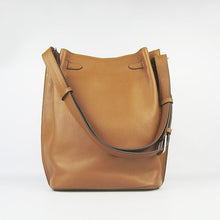 Load image into Gallery viewer, Hermes Nappa Leather Shoulder Bag H2804 light coffee Silver
