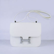 Load image into Gallery viewer, Hermes Constance Cowskin Leather Bag H017 beige silver
