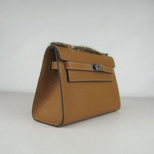 Load image into Gallery viewer, Hermes Kelly 22cm handbag H008 light coffee
