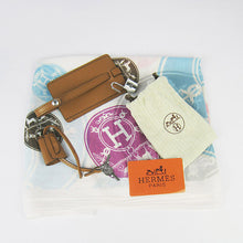 Load image into Gallery viewer, Hermes Togo leather handbag H2802 light coffee silver
