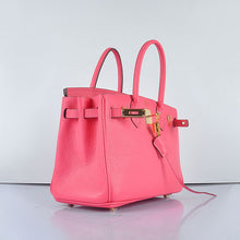 Load image into Gallery viewer, Hermes Birkin 30cm Togo Leather Handbags Lip Pink Golden
