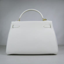 Load image into Gallery viewer, Hermes Kelly 32cm Togo Leather Handbag 6108 White Golden
