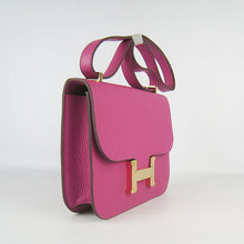 Load image into Gallery viewer, Hermes Constance Cowskin Leather Bag H017 peach golden
