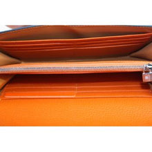 Load image into Gallery viewer, Hermes Wallet H569 Ladies Lambskin Orange

