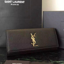 Load image into Gallery viewer, Yves Saint Laurent Black Classic Monogramme Clutch
