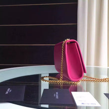 Load image into Gallery viewer, Yves Saint Laurent Small Monogram Satchel Bag In Rosy Leather
