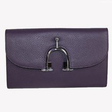Load image into Gallery viewer, Hermes Wallet H569 Ladies Lambskin Purple
