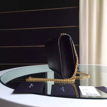 Load image into Gallery viewer, Yves Saint Laurent Medium Monogram Satchel In Black Leather
