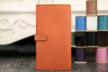 Load image into Gallery viewer, Hermes Bearn Gusset Wallet In Crevette Epsom Leather
