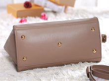 Load image into Gallery viewer, Yves Saint Laurent Cabas Chyc Original Leather Tote Light Khaki
