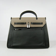 Load image into Gallery viewer, Hermes Herbag 60667 2way Cow Leather Grey

