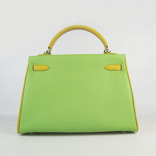 Load image into Gallery viewer, Hermes Kelly 32cm Togo red/green/yellow silver
