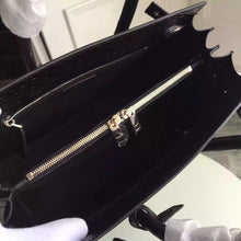 Load image into Gallery viewer, Yves Saint Laurent Small Sac De Jour Croc Embossed Black Bag
