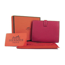 Load image into Gallery viewer, Hermes Wallet H006 Cow Leather Red
