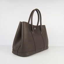 Load image into Gallery viewer, Hermes garden party handbag H2805 dark coffee
