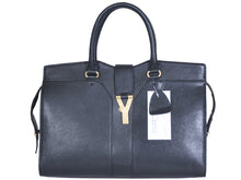 Load image into Gallery viewer, Yves Saint Laurent Cabas Chyc Large Leather Tote Black
