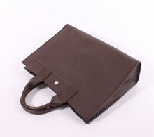 Load image into Gallery viewer, Hermes Briefcases 6008 Unisex Briefcase Cow Leather Bag
